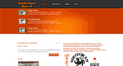 Desktop Screenshot of karate-wesel.com